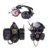Vakantie Kostuum Foto Prop voor Halloween Rollenspel, Mechanisch Hoofd en Gezicht Accessoire met Plastic Feest Styling