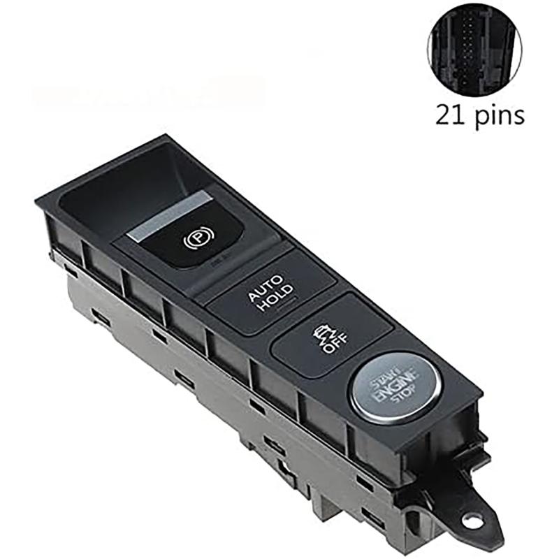 Suitable for B7 3AD927137B 3AD927137A 12‑2018 Electronic Automatic Hand Brake Button Parking Brake Assist Control Switch