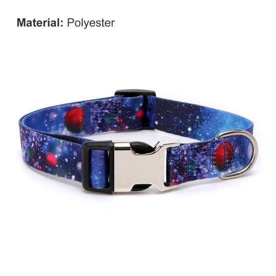 Pet Collar Comfortable Breathable Adjustable Ethnic Style Small Medium Large Training Collar Pet Accessories