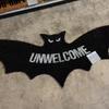 Halloween Welcome Doormat Absorbent Plush Floor Mat Unwelcome Bat Door Mat for Spooky Season Front Door Entrance Home Decor