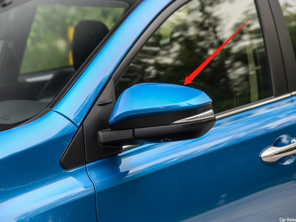 Real Carbon Fiber Rearview Mirror Shell for Toyota 4Runner & Old Model RAV4 - Dry Carbon Exterior Modification