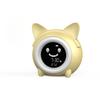 Cartoon Cat Mini Alarm Clock New Children's Sleep Wake Clock Creative Digital Electronic Clock with Night Light