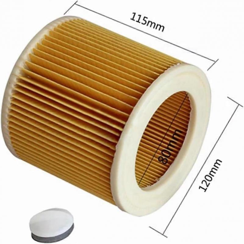 for DEYIN 5 Piece Replacement Air Dust Filter for Karcher Vacuum Cleaner Parts WD2250 WD3.200 MV2 MV3 WD3 A2004 A2204 HEPA Filter 2 MV3 WD3