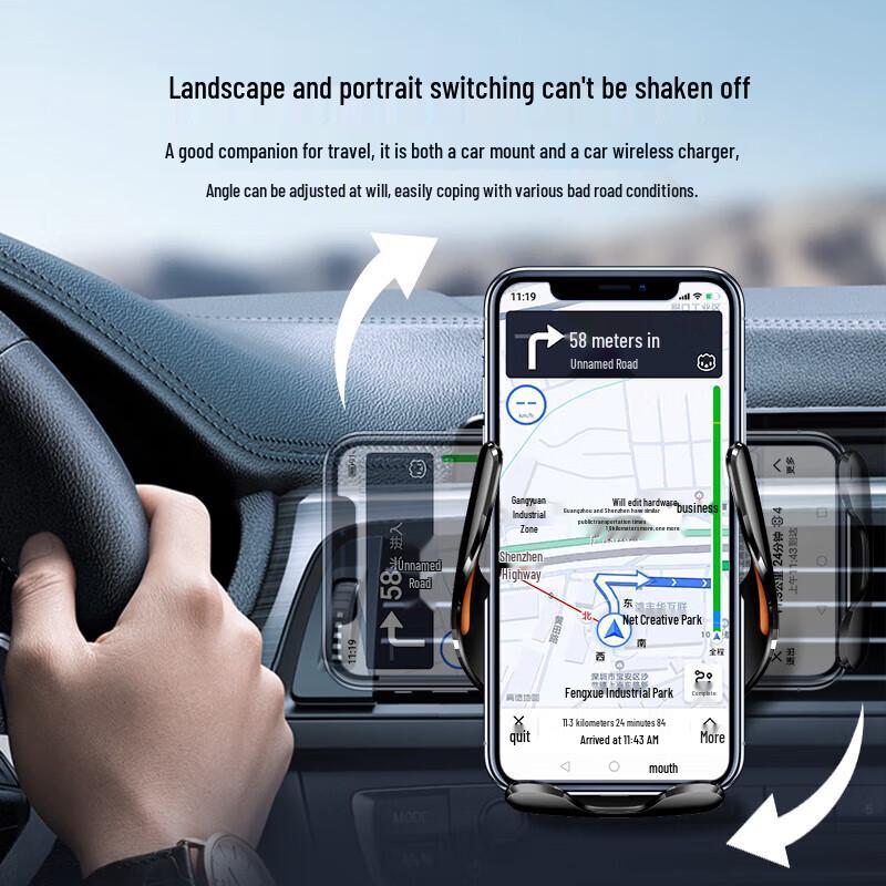 Honeywell HZX7 Wireless Car Charger Mount