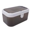 Baby Wipe Warmer Top Heating Wet Wipe Warmer and Dispenser Holds 80 Wipes with Night Light Spring Loaded White