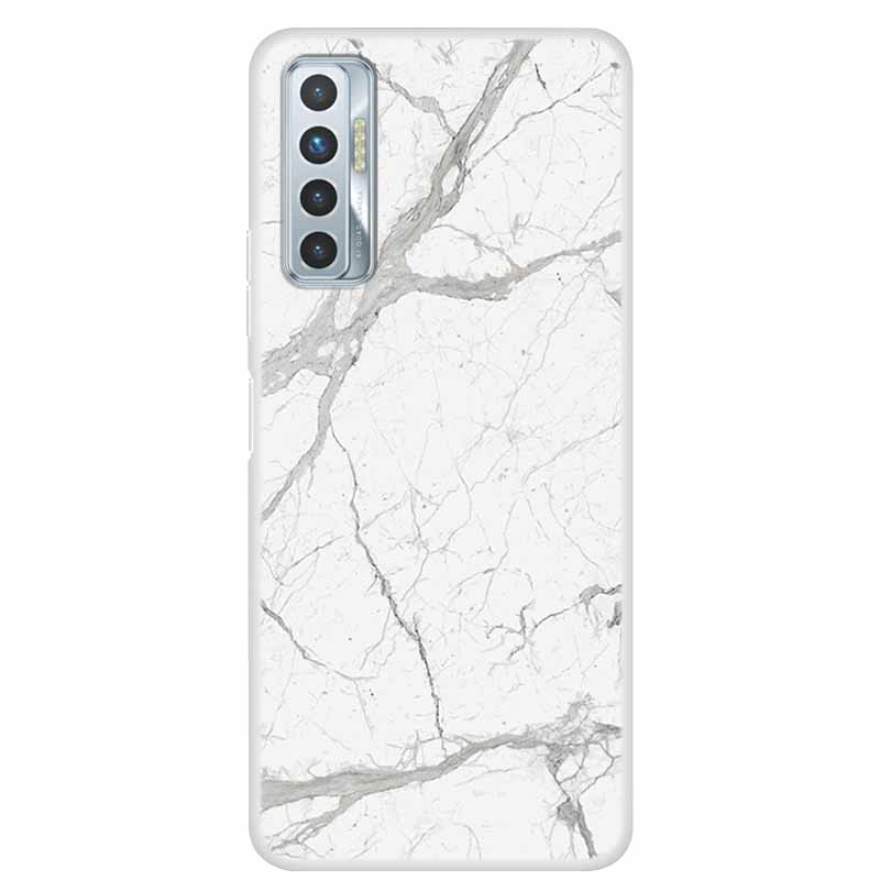 For Tecno Camon 17P Case Luxury Silicone TPU Soft Cover Phone Case For Tecno Camon 17 CG7 CG6 Coque Shockproof Marble Funda Capa