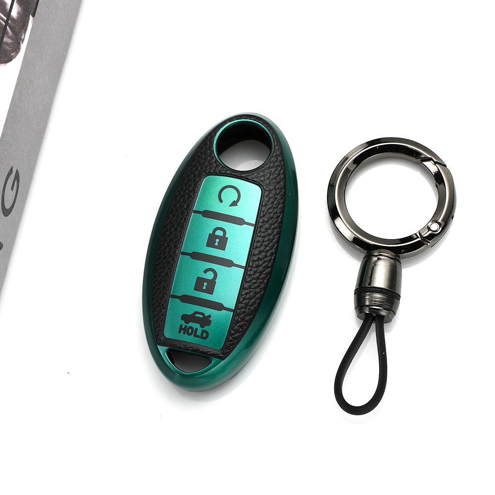 Auto Shell Accessories Car Key Case Cover Keyless For Nissan Kicks Tiida Pathfinder Qashqai X-Trail T32 Infiniti Juke J10 J11