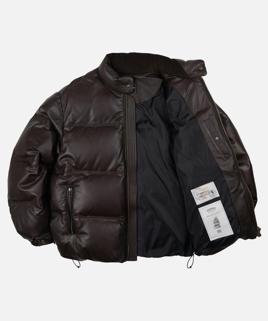Frizmworks Snowdon Lambskin Down Jacket _ Brown