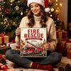 Vehicle Surprise Gift for Kids 24-Day Advent Calendar 2D Acrylic Trucks Vehicles Ornaments Novelty Theme Calendar Christmas Countdown Holiday