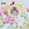 Pet Town Winter Warm Cute Hamster Cotton House Small Animal Nest Guinea Pig Accessories