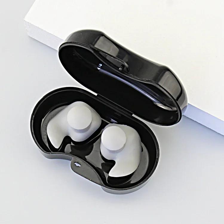 Swimming Nose Clip&Earplugs Silicone Waterproof Soft Ear Plugs Swimmer Accessories Water Surf Showering Bathing Accessory