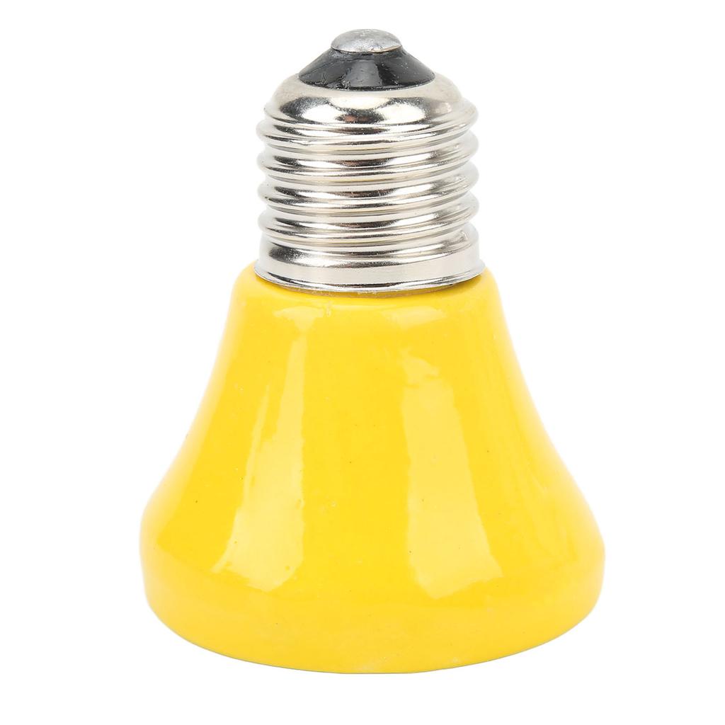 Ceramic Reptile Heat Lamp Bulb Mini Infrared Heat Ceramic Amphibian Heating Lamp for Lizards