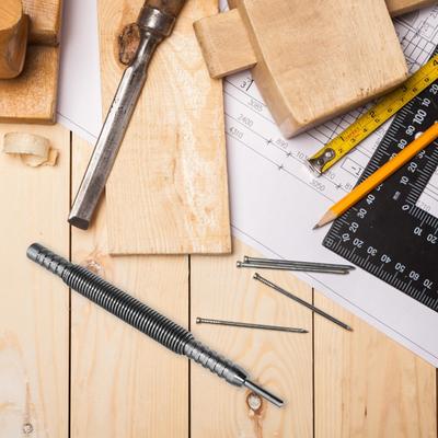2Pcs/2Set Spring Tool Hammerless Nail Set Double Head 1/16&3/32inch Center Pin Punch Metal Woodwork Drill Bit Center Holes Punch