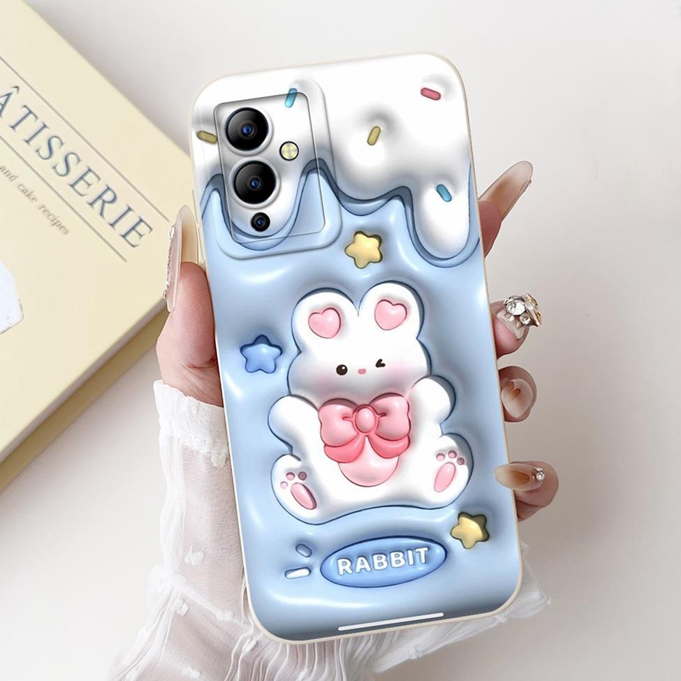 Case For Infinix Note 12i Cover Silicone Cute Kawaii Luxury Flowers Shockproof Bumper Funda For Infinix Note12i X6819 Phone Case