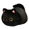 25/35cm Squishy & Long Plush Cat Plush Lying Pillow Stuffed Orange White Black Grey Eyes Closed Eyes Kawaii Companion Gift