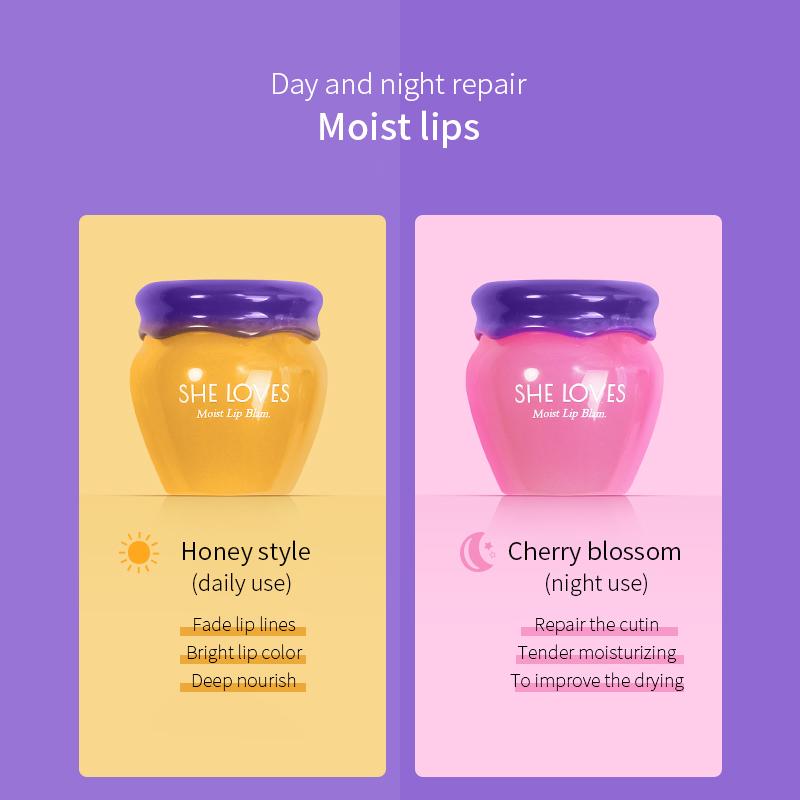 Honey Lip Mask Repair Lip Color Day And Night Fade Lip Cream Moisturize And Prevent Dry Crack Protection Moisturizing Lip Mask