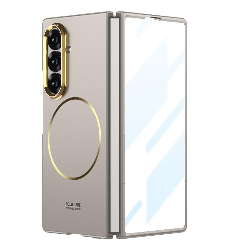 GKK Hard PC Protective Phone Case with Magnetic Protective Back Cover Mobile Phone Case for Samsung Galaxy Z Fold 7 Cases