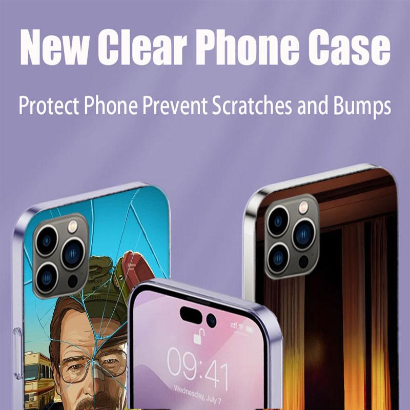 Breaking Bad Phone Case For Iphone 17 Air 15 Pro 14 Plus 16 Pro Max 17E 16E 12 13 Mini 11 Cover Cute Fundas