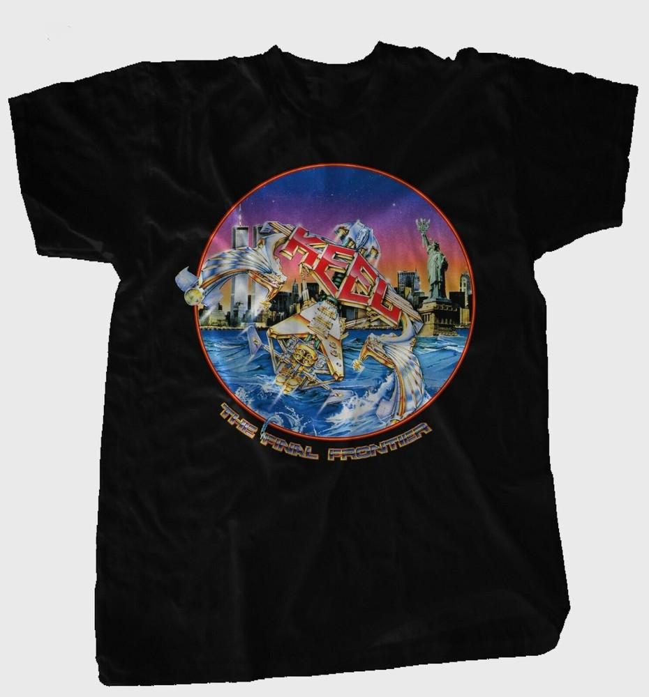 Keel Band The Final Frontier T Shirt Classic Black Unisex S-5XL 1P0196 Unisex T-Shirt S