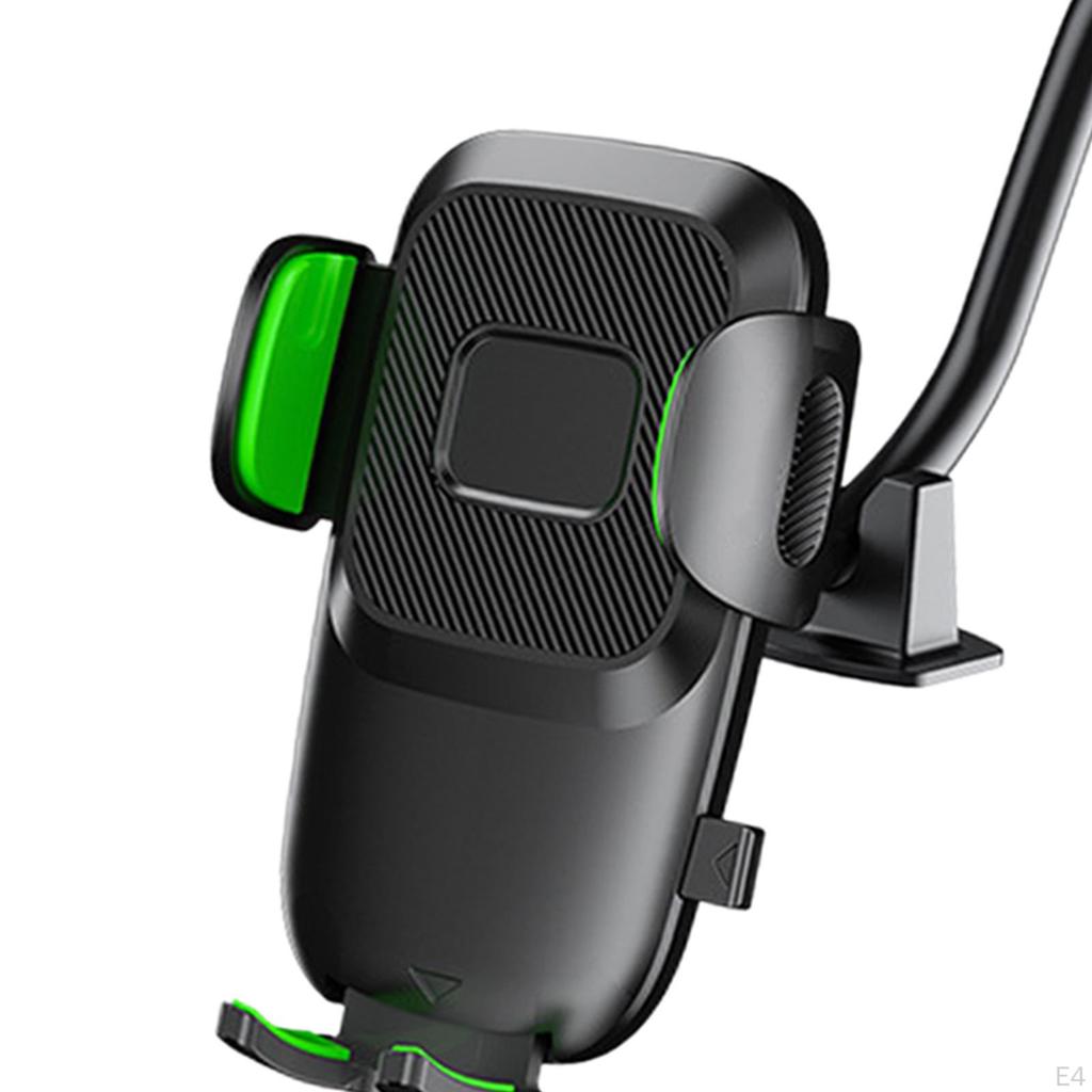 Car Phone Holder Bracket Automatic Mount Dashboard Sturdy Degree Rotation