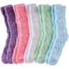 High Quality Brand New Womens Fuzzy Socks Cozy Fluffy Slipper Soft Winter Warm