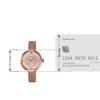 Casio Metal Enticer Analog Rose Gold Dial Band Color Rose Rose Gold Strap Women's LTP-E154MPG-4Adf (A1852), - Gold, Analog,