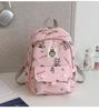 School Bag Casual Backpack Girl Elementary School First Grade Cartoon Labub Backpack