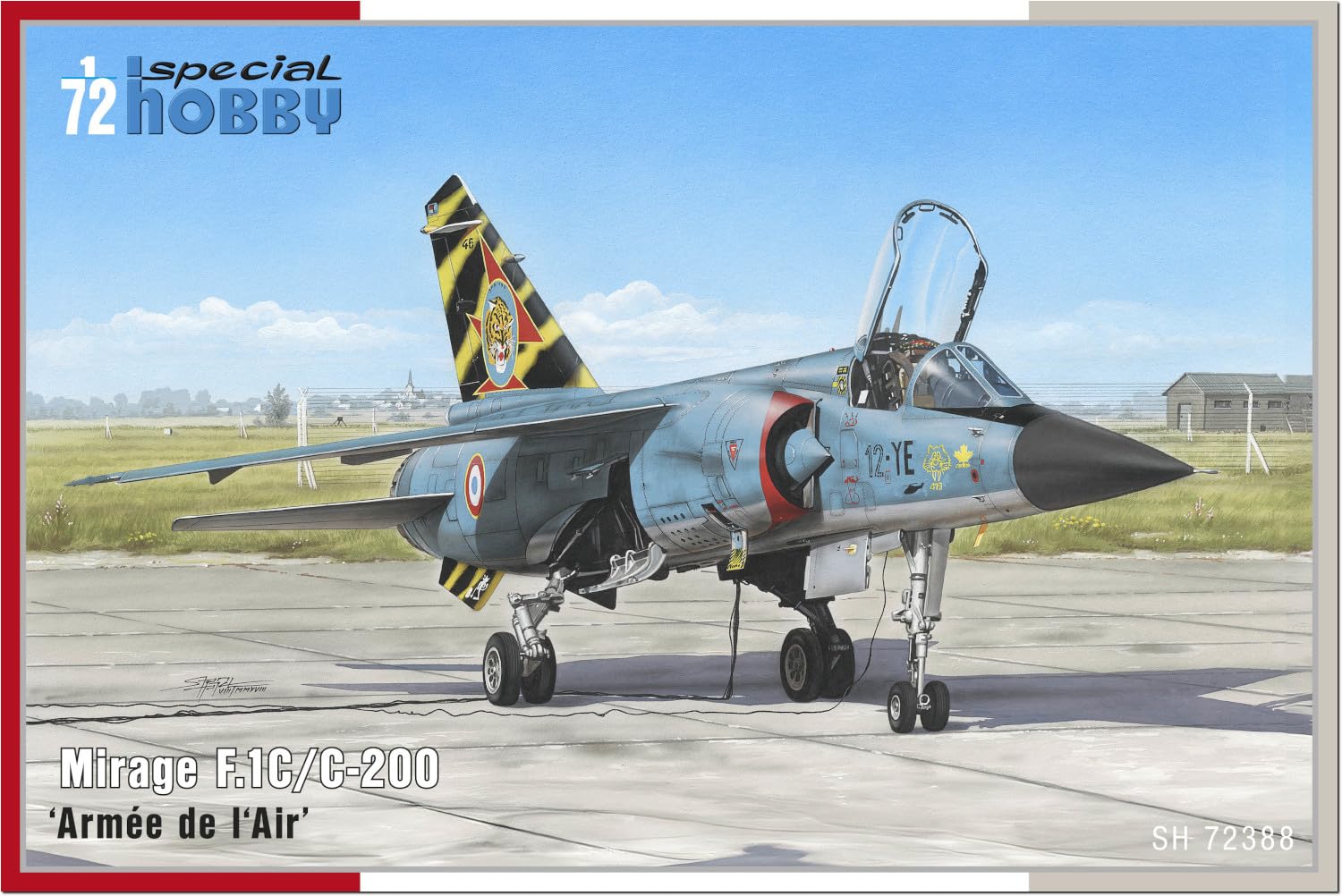 

Special Hobby 1/72 French Dassault Mirage F.1C/C-200 Fighter Plane Plastic Model SH72388n (Airplane)
