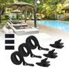 Adjustable Pool Cover Fastening Suit Swimming Pool Solar Cover Reel Attachments Swimming Pool Cover Reel Accessories