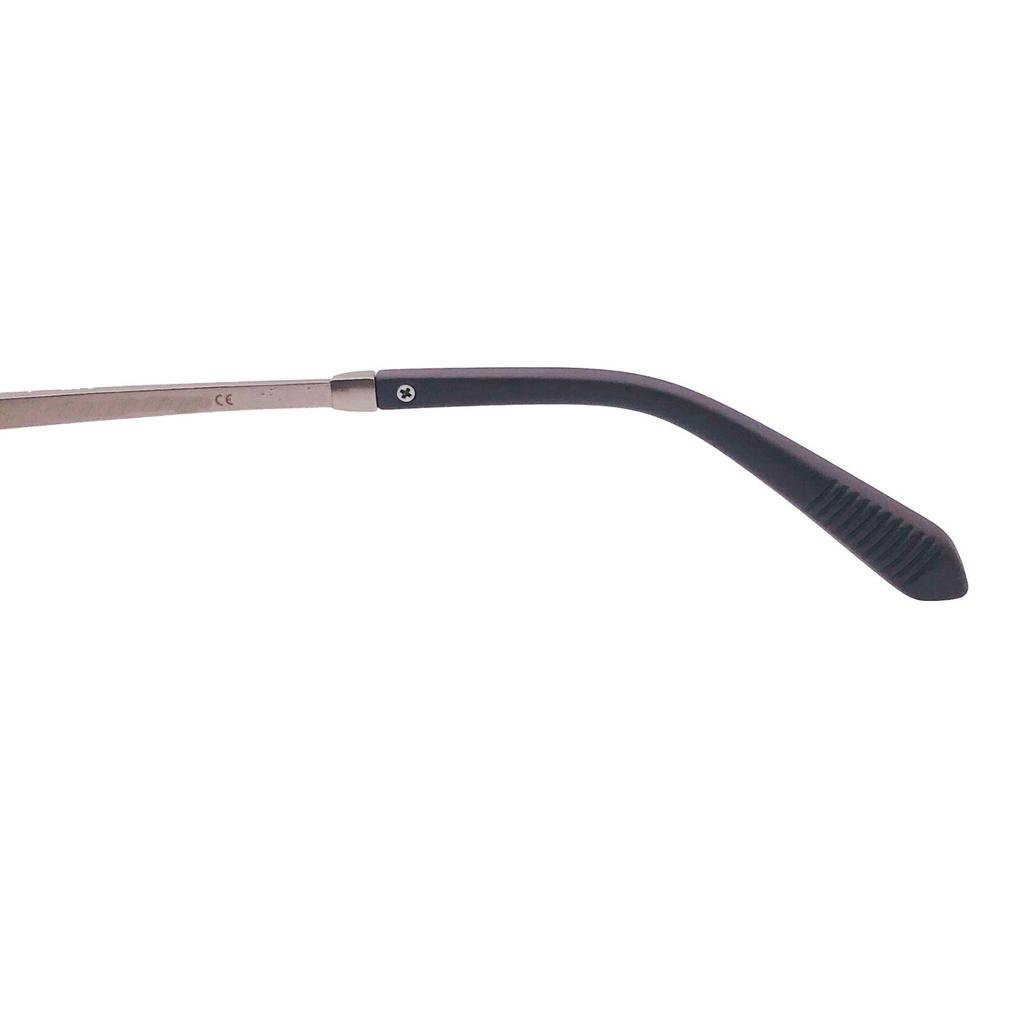 RSINC Unisex Designer Sunglasses UVProtection Vintage Square Grey Silver KH-2306 B0DKJS9L7M