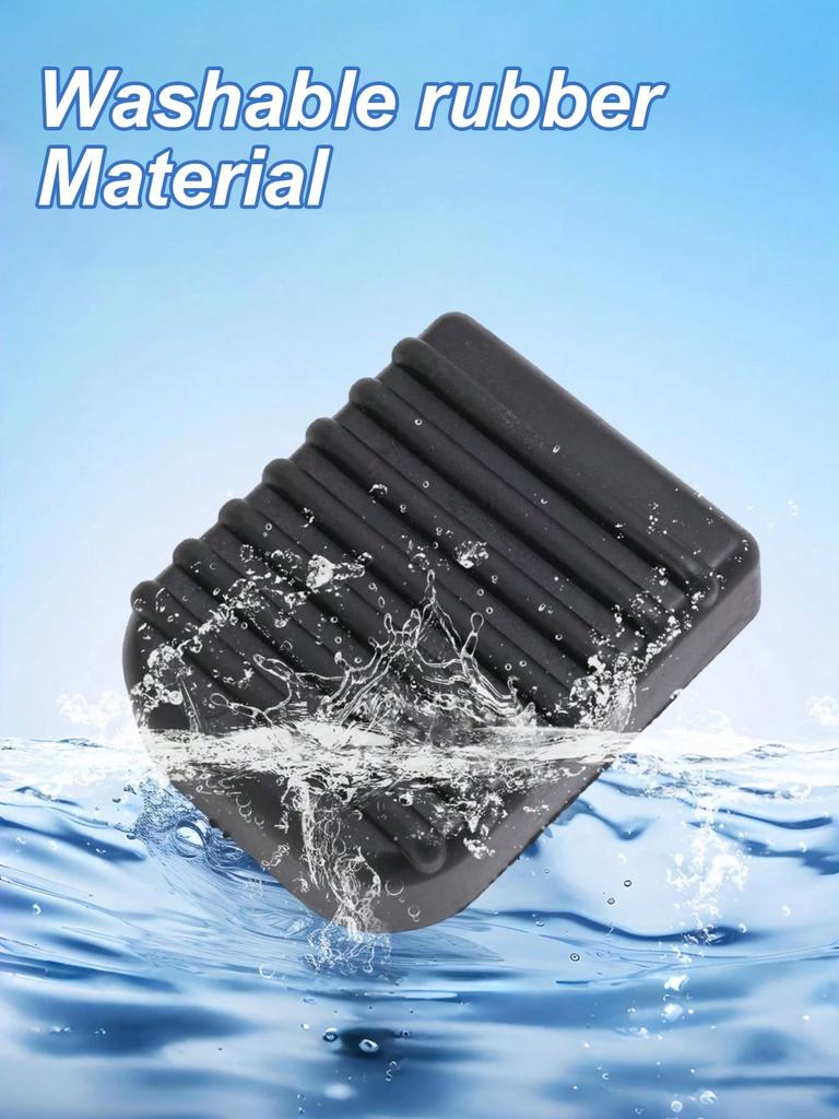 Universal Motorcycle Side Stand Pad – Rubber Non-Slip Oversized Base Extender, Fits All Motorcycles & E-Bikes