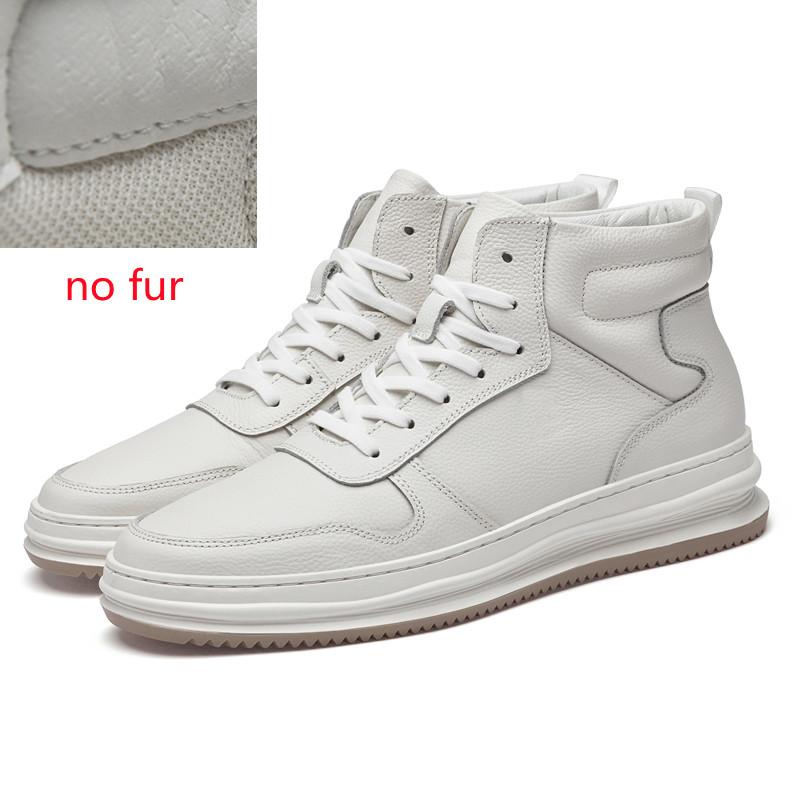 Fashion boots for men genuine leather fashion shoes cowboy leather boot outdoor handsome motorcycle botas man plush warm snow boots