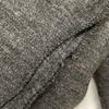 SONIA RYKIEL Gray Cotton Fur Poncho Coat coat 36 grayUsed