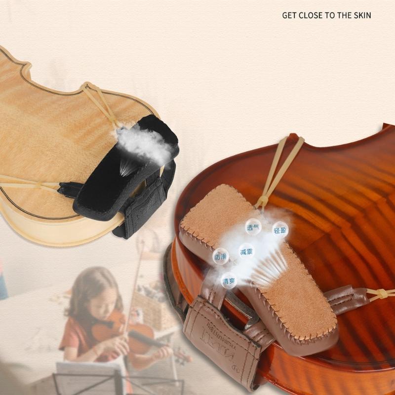 Violin Chin Rest Pad Soft Cover Protector Violin Shoulder Rest Pad Replacement Soft Violin Shoulder Rest Protector
