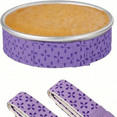 Kuchen-Nivellierstreifen, Gleichmäßig gebacken, Kuchenback-Dämpfungsstreifen, Superabsorbierendes Isoliermaterial, Halten den Kuchen ebener