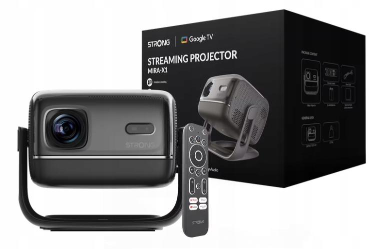Starker MIRA X1 Full HD Google TV Smart 500 ANSI Dolby Audio Projektor