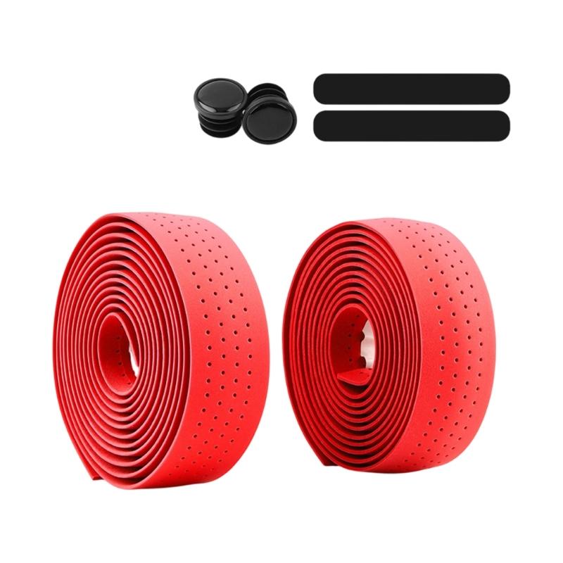 2Pcs Cycling Bicycles Handlebar Tape Bikes Handle Wrap Handlebar Tape NonSlip Bikes Handlebar Tape Anti Vibration Wrap