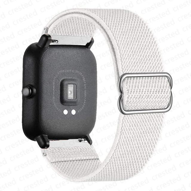 Nylon Band For Amazfit GTS 4/2/2e/3/GTS2 Mini/GTR/4/3/Pro/GTR2/stratos Bracelet Correa Amazfit Bip 6 5 3 20mm/22mm Watch Straps