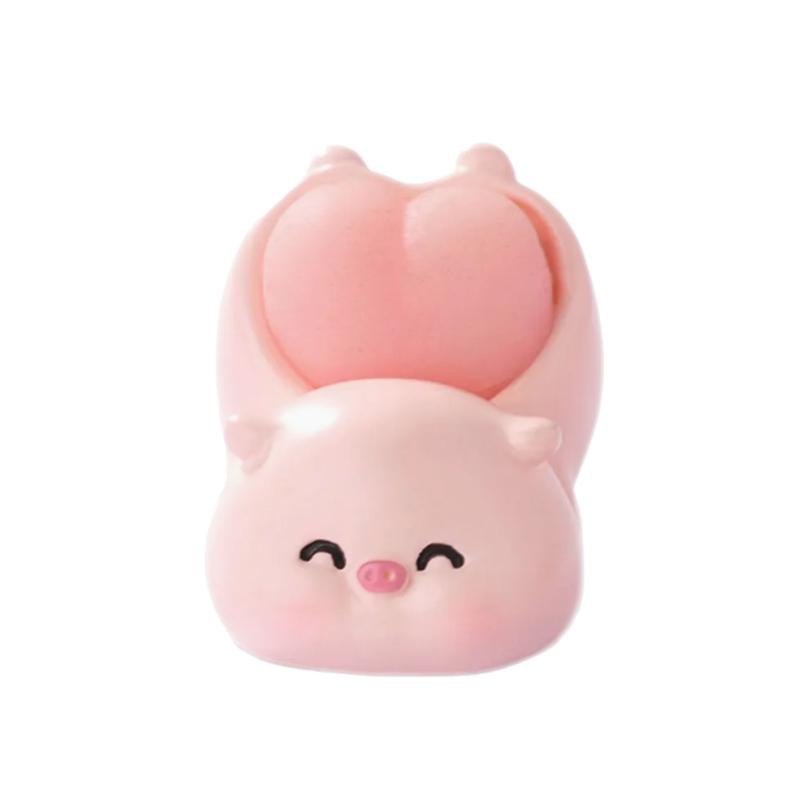 

Soft Pig Statue Funny Desk Ornamentation Miniature Resin Craft Perfectly For DIY Projects And Creative Displays