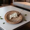 Luxury Fruit Bowls Decorative Fruits Plates Modern Living Room Tray Minimalist Aesthetic Restaurant Trays Table Decorations