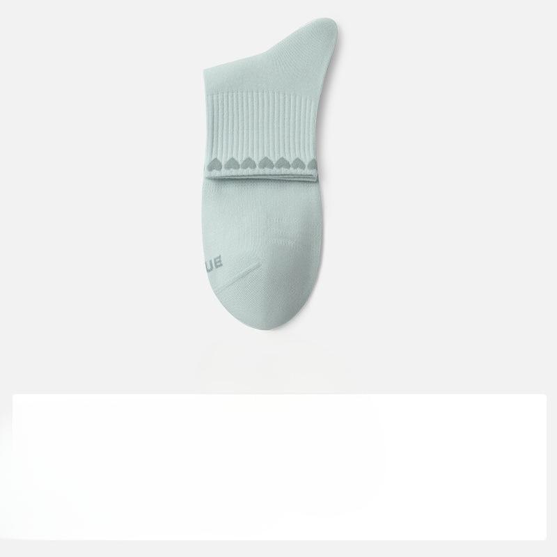 

Cotton Women s Pure Cotton Heart Pattern Short Leg Socks - 100% Cotton Short Leg Socks for Spring and Summer 1 pair синій
