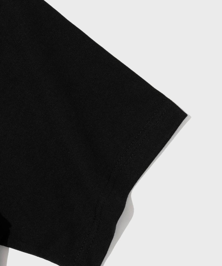 CARGOBROS Circle Small Logo Oversized Short Sleeve Tee (Black)