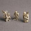 Broadswords Knights Knife Lanyard Bead DIY Brass Paracord Bead Vintage Knights Parachute Cord Beads for Bracelet Pendant