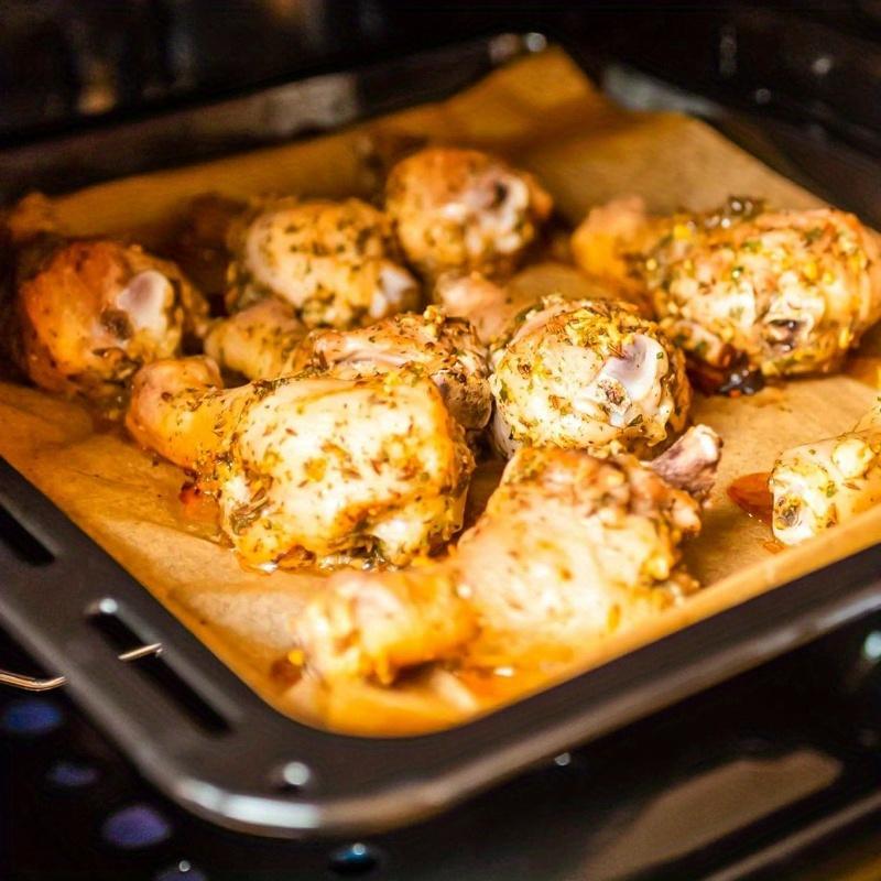 Obdélníkový pergamenový pečicí papír se silikonovým povrchem odolným proti oleji pro grilování, vaření v páře, papír odolný proti oleji