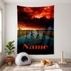 Stranger Things (14) Customizable Name Decorative Wall Tapestry Ideal Choice for Wall Decor In Bedrooms Living Rooms Dorms and Home