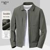 FAPAI Men's Casual Lapel Jacket
