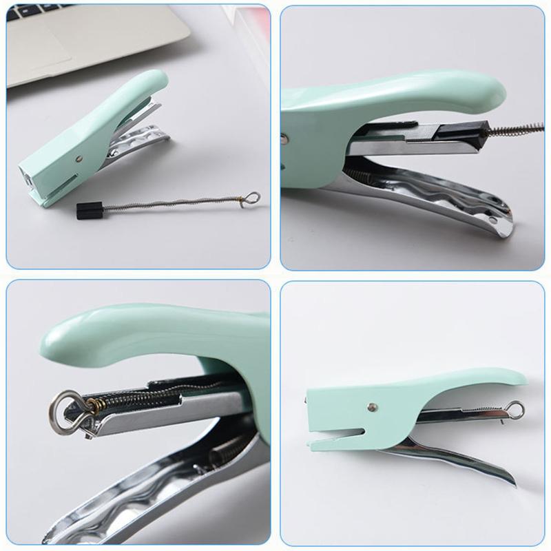 Heavy Duty Metal Stapler Plier Packaging Plier Stapler  25 Sheets Capacity No Jam Professional Standard for Office Work