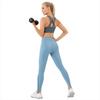 Women's Double-Sided Nude Feel Crisscross Back Yoga Sports Bra