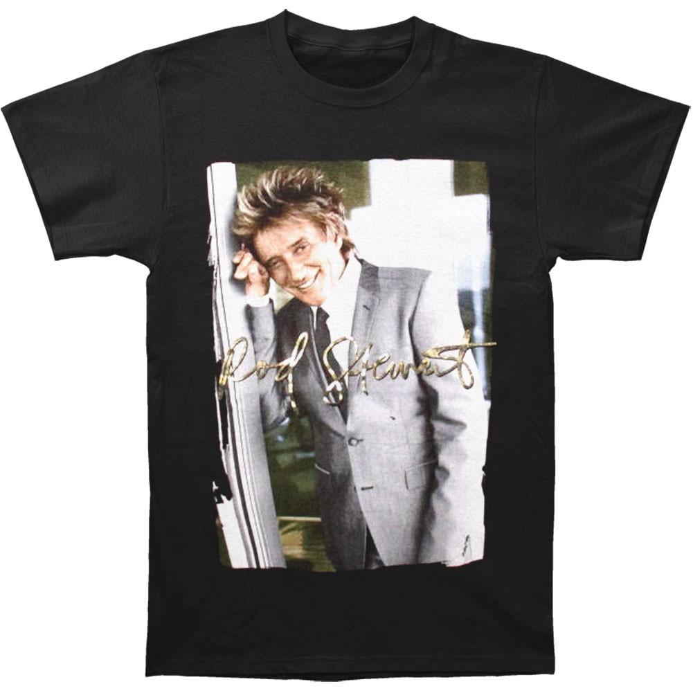 Men s Rod Stewart 2013 Tour Slim Fit T-shirt Small Black S