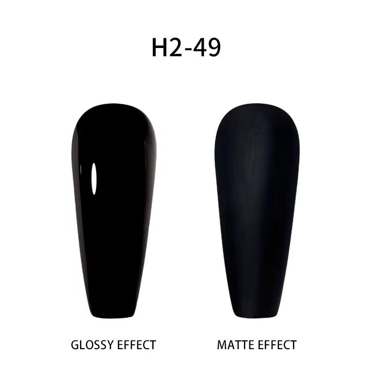 BEAU COLOR 8ML Nail Gel Polish High Pigment UV/LED Color Gel for Nail Art Design and Home DIY Manicure